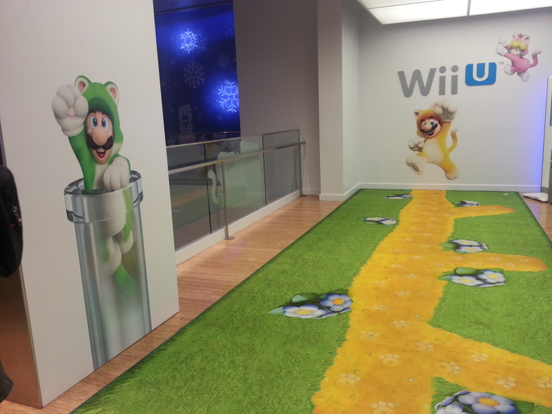 Illustration for article titled The Link Between Super Mario 3D Worlds Launch Event at Nintendo World, NYC